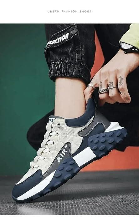 Men's Korean Style High Top Fashion Casual Shoes (Boots)